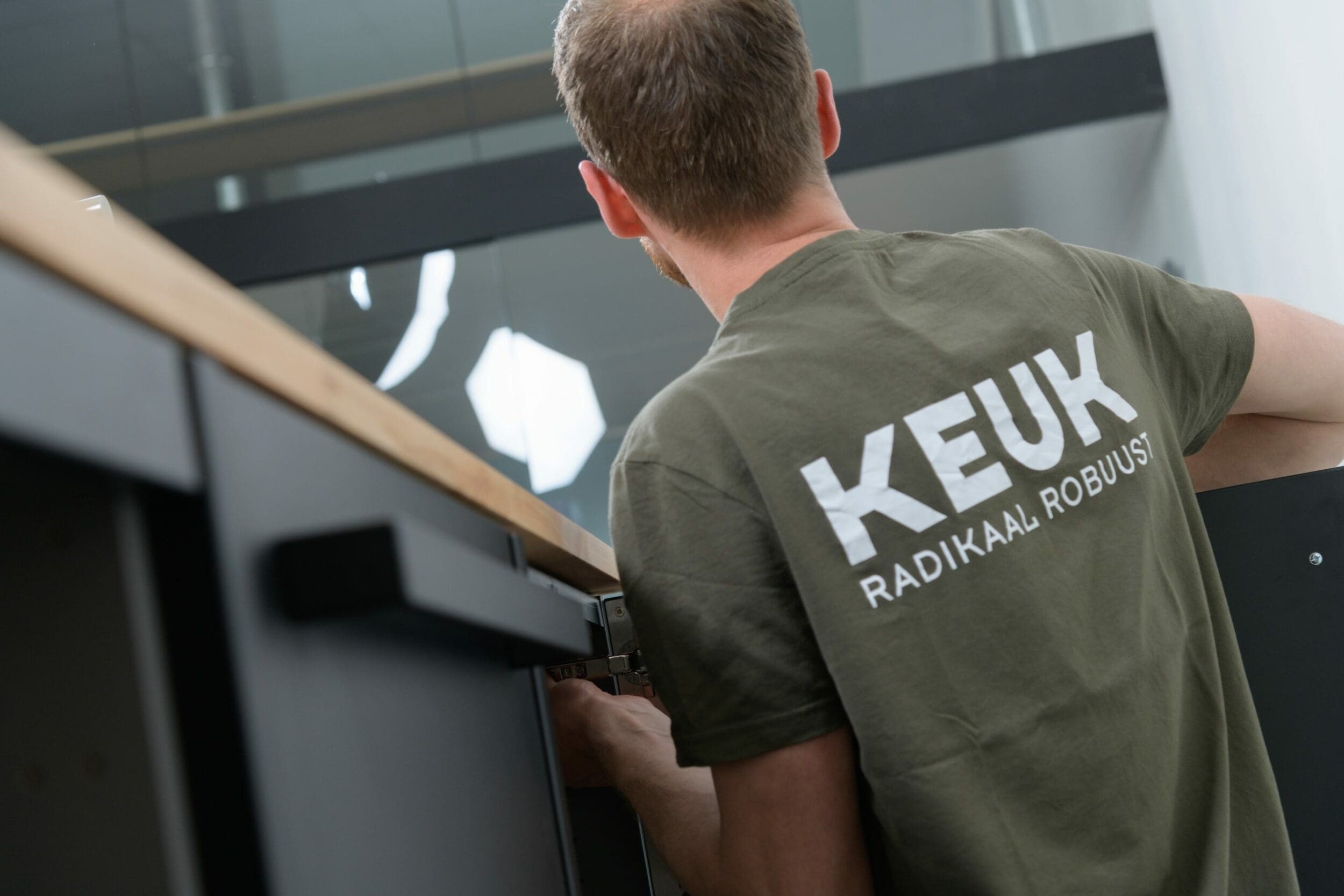 Circulaire keuken montage