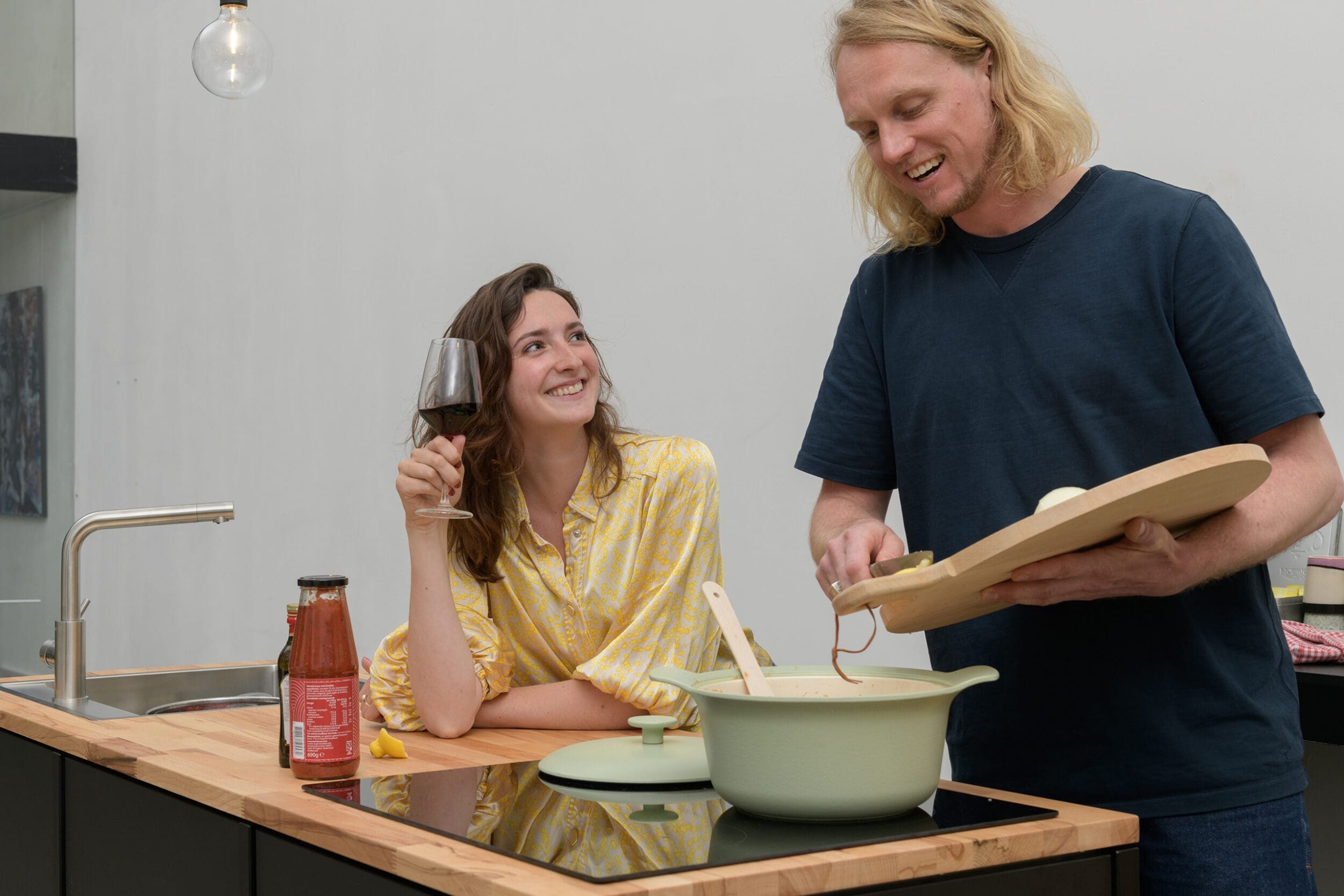 Sfeerbeeld: koken in een KEUK