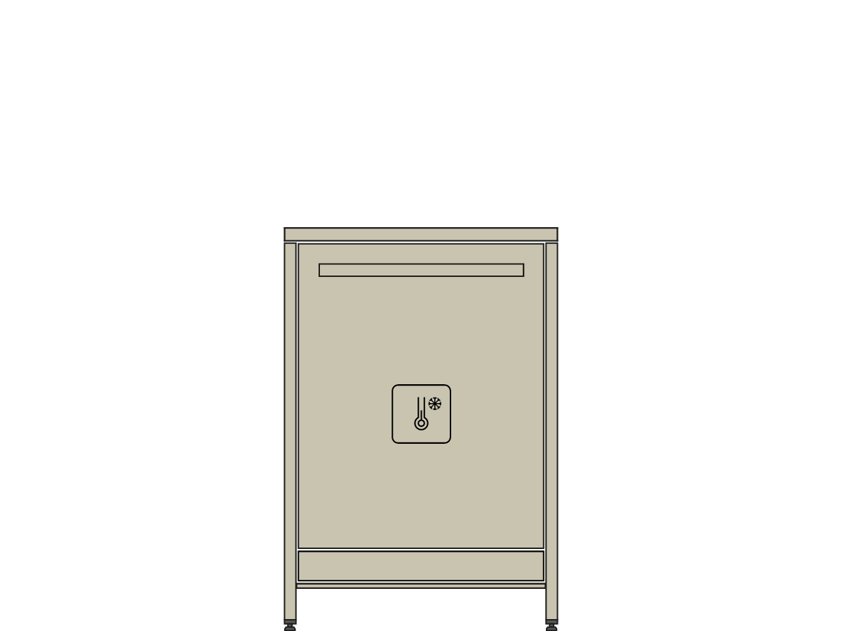 Lage koelkast 027