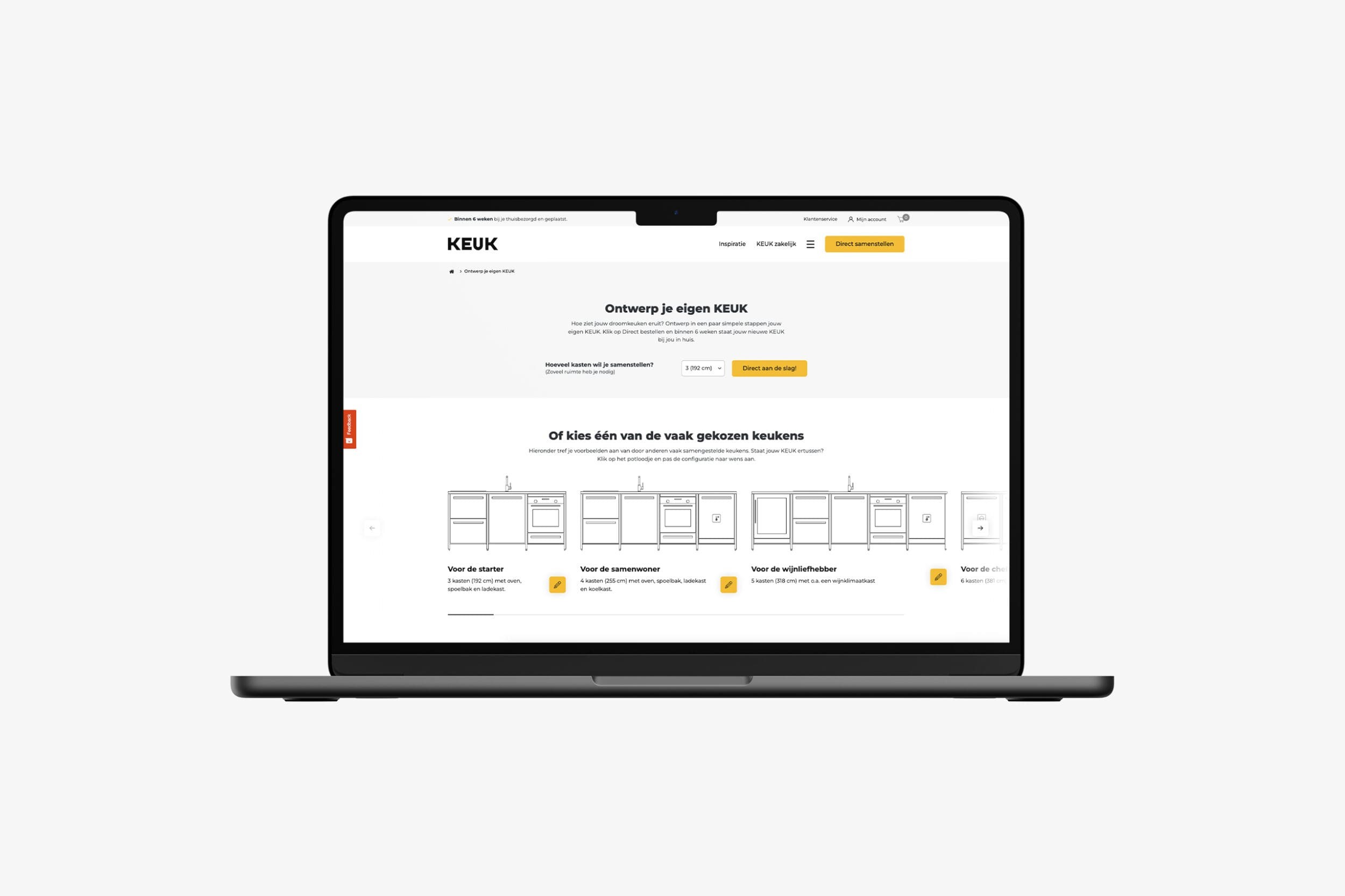 Keuken ontwerpen zonder registratie
